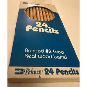 Vintage Penway Campus Pencils 24 pack Bonded Lead No. 2 NEW